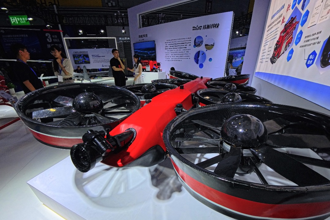 Shanghai expo attracts global players showcasing latest low-altitude tech