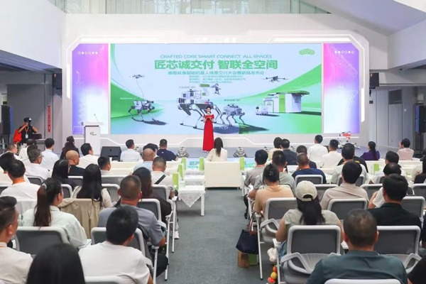 OVC witnesses Central China's largest robot delivery